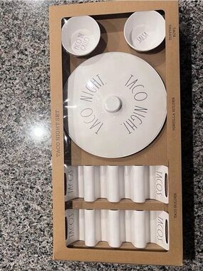 RAE DUNN Taco Night Set